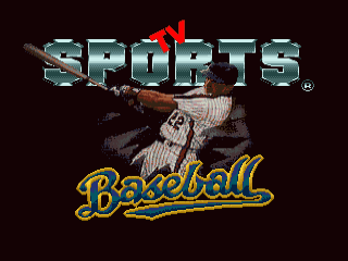 Bo Jackson Baseball title screen for Amiga